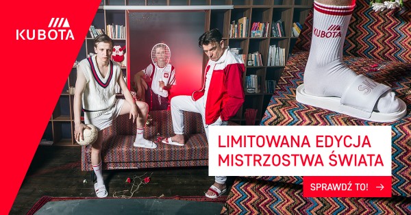 Kubota Store Klapki Kubota limitowana linia Mistrzostwa Świata
